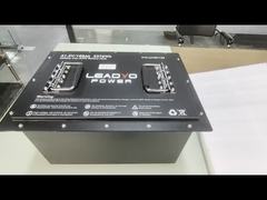 Υψηλής τάσης μπαταρία 48V 100Ah 200A κάρρων Lifepo4 γκολφ επαναφορτιζόμενη με το LCD