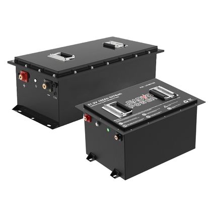 Αγορά Smart CANBUS RS485 LiFePO4 Golf Cart 48V 51.2V 150Ah Lithium Iron LFP μπαταρίες με LCD LED οθόνη / φορτιστή σε απευθείας σύνδεση κατασκευή