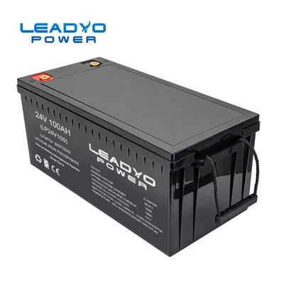 Αγορά Ιονική μπαταρία LiFeP04 λίθιου Bluetooth 24V 100ah αδιάβροχη για τα γιοτ βαρκών Ε σε απευθείας σύνδεση κατασκευή