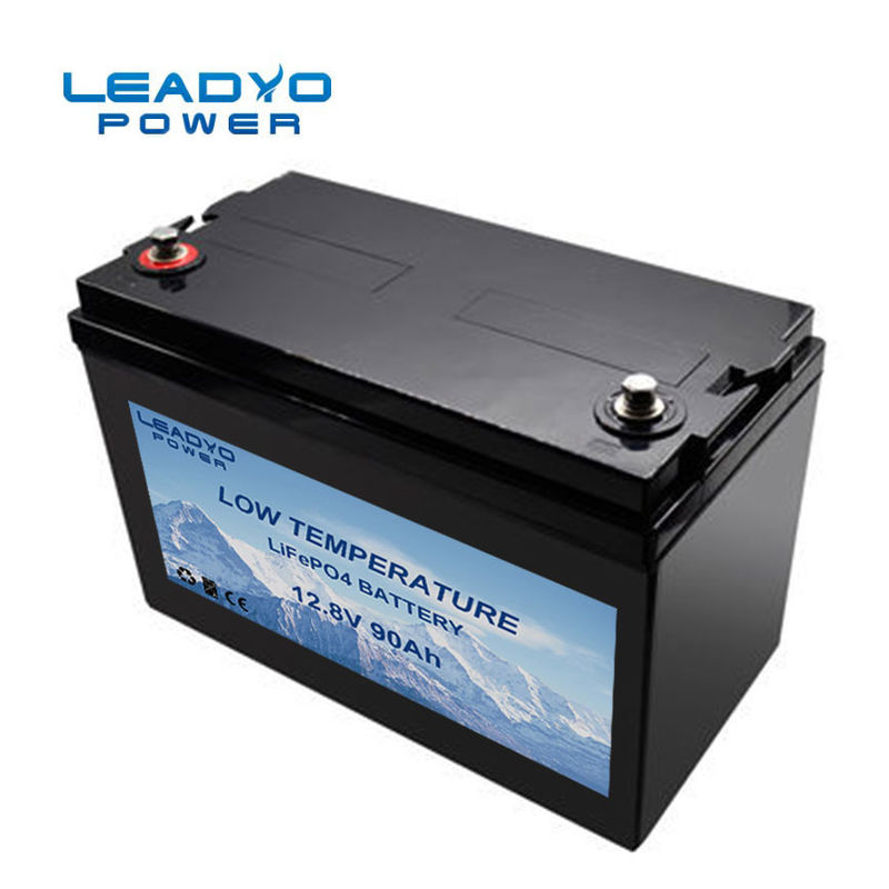 12kg 90Ah Low Temperature LiFePO4 Battery 12V Lithium Iron Phosphate Battery