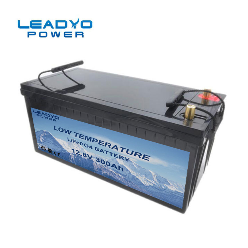 MSDS Certified Low Temperature Rechargeable Batteries 12V 300Ah Lifepo4 Battery Pack