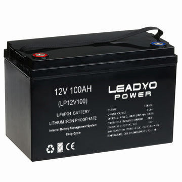 Επαναφορτιζόμενη μπαταρία λιθίου 5000 Times Long Life Cycle 12v 100ah