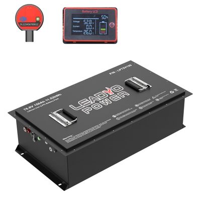 Καλή τιμή Λιθιογόλφ 72V 76.8V 150Ah 250Amp LiFePO4 LFP μπαταρία με φορτιστή σε απευθείας σύνδεση