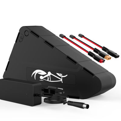 Καλή τιμή 72V 20Ah Lithium Triangle Ebike μπαταρίες για ηλεκτρικό ποδήλατο, κόλπο, σκούτερ σε απευθείας σύνδεση