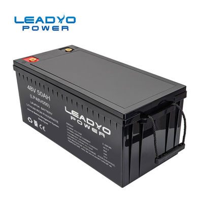 Ηλιακές μπαταρίες αποθήκευσης λίθιου Bluetooth 2.4KWH 51.2V 50Ah για το σπίτι