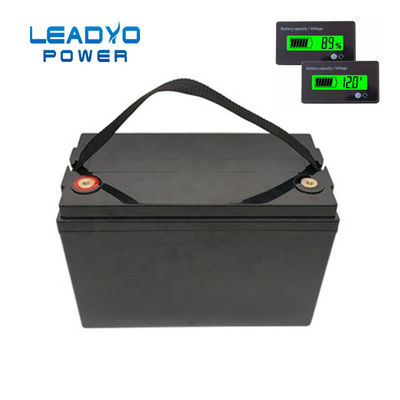 Μπαταρία 12V 100Ah Lifepo4 λίθιου IP66 Bluetooth επαναφορτιζόμενη